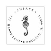 PixDezines Zeepaardje Zelfinktende Stempel (Design)