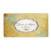 PixDezines  zeesterren+4 label keuzes (Voorkant)