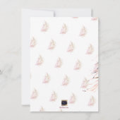 PixDezines ZILVEREN PALMEN BEWAAR DE DATUM Save The Date (Achterkant)