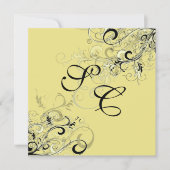 PixDezines  ZWART ZWART ZWISSELEN/diy achtergrond Kaart (Voorkant)