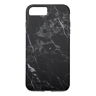 PixDezines ZWARTE MARBLE iPhone 8/7 Plus Hoesje