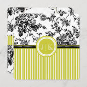 PixDezines zwarte  Rozen Toile DIY-kleur (Voorkant / Achterkant)