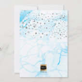 PixDezines ZWES DIT KIND, FAUX SILVER+MARBLE Kaart (Achterkant)