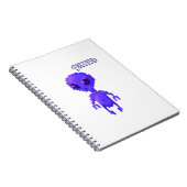 Pixel Alien Welkom Gamer Notitieboek (Rechterzijde)