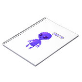 Pixel Alien Welkom Gamer Notitieboek (Linkerzijde)