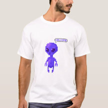 Pixel Alien Welkom Gamer