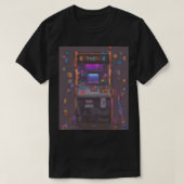 Pixel Arcade Console Controller Gamer Sticker T-shirt (Design voorkant)