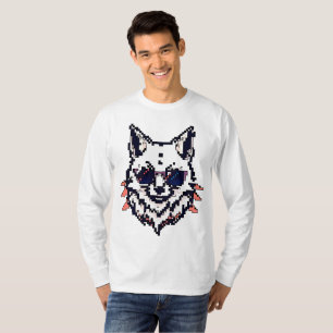 Pixel Arctic Fox T-shirt