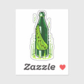 Pixel Art Beer Stamina Potion Sticker (Vel)