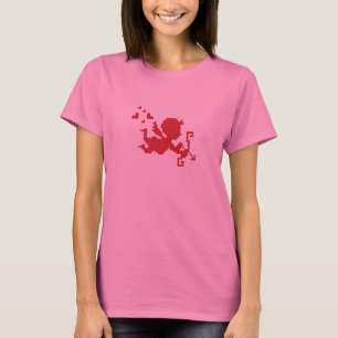 Pixel Art Cute Cupid T-shirt