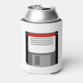 Pixel art diskette blikjeskoeler (Blikje Achterkant)