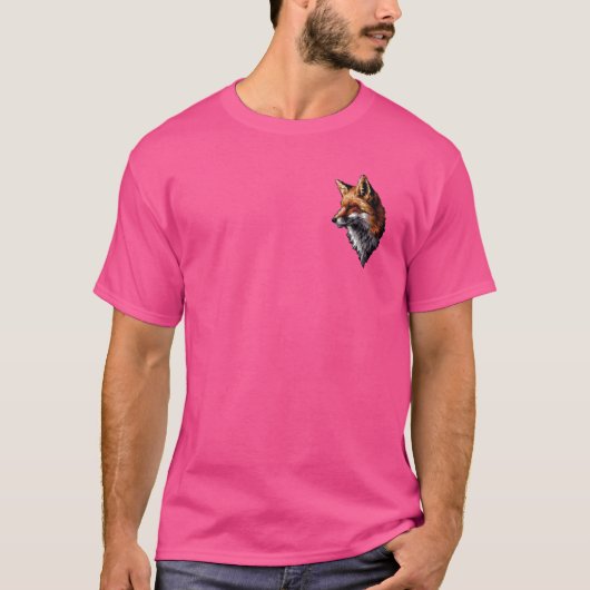 Pixel Art Fan - Vos Vader Moeder T-shirt (Voorkant)