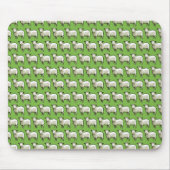 Pixel Art Flock of Sheep Pattern Muismat (Voorkant)