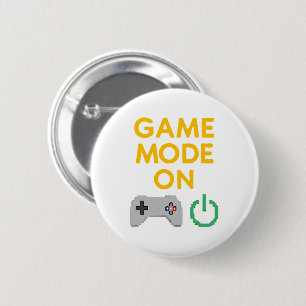 Pixel Art Gaming Design Ronde Button 5,7 Cm