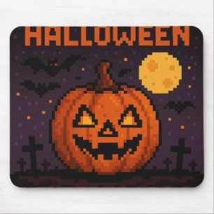 Pixel art geïnspireerde Halloween muismat