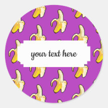 Pixel Art gereed om geel bananenpatroon te eten