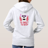 Pixel Art Halloween pompoenen, schedels en vleermu Hoodie (Achterkant)