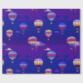 Pixel Art Heet Lucht Ballon Inpakpapier (Vlak)
