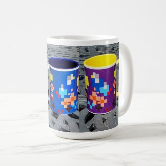 Pixel Art Impressionisme - Zomer 2023 Mokken (Voorkant rechts)