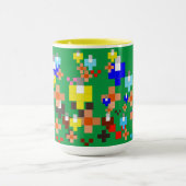 Pixel Art Impressionisme - Zomer Mokken (Midden)