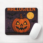 Pixel art inspired Halloween mouse pad Muismat (Met muis)