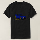 Pixel Art JDM Legend Bugeye Rally T-shirt (Design voorkant)