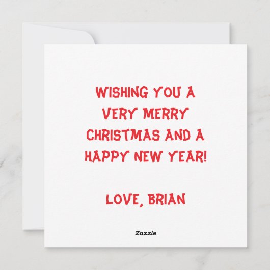 Pixel Art Kerstman eten Cookies Kerstmis Feestdagenkaart (Achterkant)