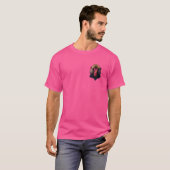Pixel Art Lover - Baboon Dad Mom T-shirt (Voorkant volledig)