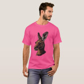 Pixel Art Lover - Kangoeroe Papa Mama T-shirt (Voorkant volledig)