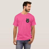 Pixel Art Lover - Wolf Dad Mom T-shirt (Voorkant volledig)