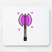Pixel Art - Magical Axe of Innocent Valor Muismat (Voorkant)