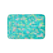 Pixel Art Multicolor Pattern Badmat (Voorkant)
