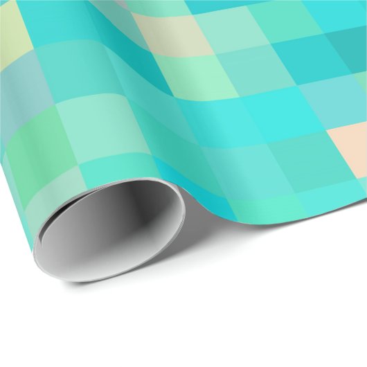 Pixel Art Multicolor Pattern Cadeaupapier (Rol Hoek)