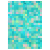 Pixel Art Multicolor Pattern Klembord (Achterkant)