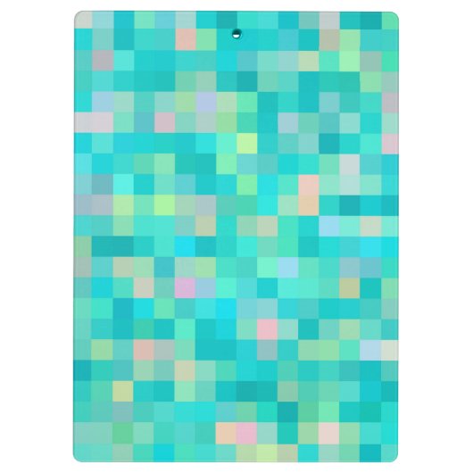 Pixel Art Multicolor Pattern Klembord (Achterkant)