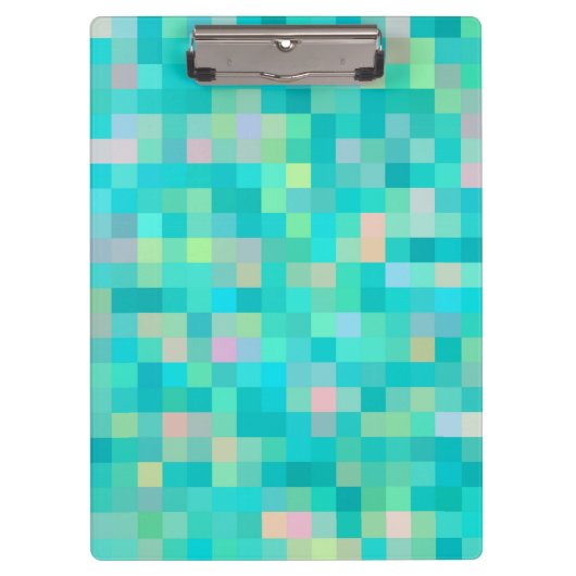 Pixel Art Multicolor Pattern Klembord (Voorkant)