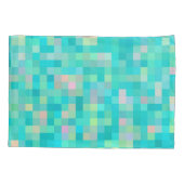 Pixel Art Multicolor Pattern Kussensloop (Achterkant)