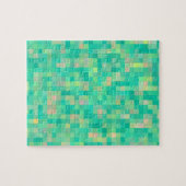 Pixel Art Multicolor Pattern Legpuzzel (Horizontaal)