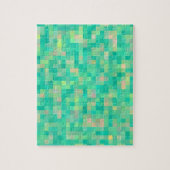 Pixel Art Multicolor Pattern Legpuzzel (Verticaal)