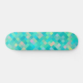 Pixel Art Multicolor Pattern Persoonlijk Skateboard (Horizontaal)