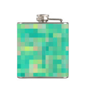 Pixel Art Pattern Heupfles (Achterkant)