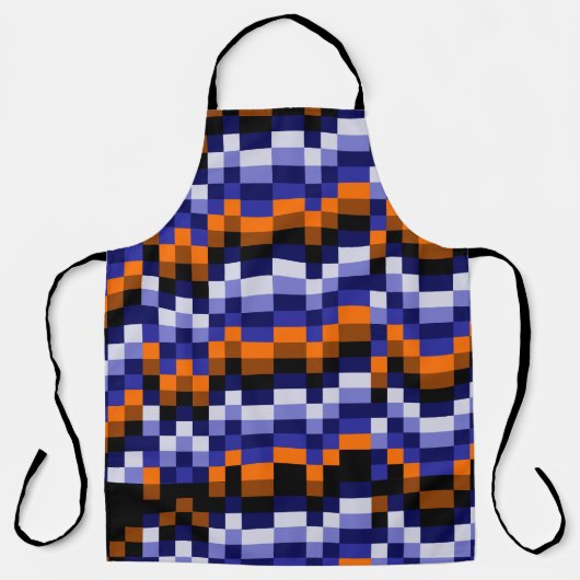 Pixel Art Pop Cooking Schort (Voorkant)