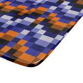 Pixel Art Pop Decoratieve Glassnijplank Snijplank (Hoek)