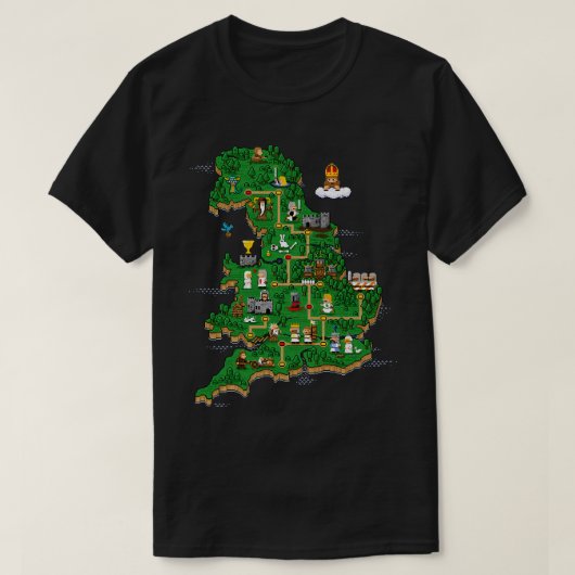 Pixel Art Python T-shirt (Design voorkant)