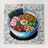 Pixel Art Ramen Noodles Legpuzzel (Verticaal)