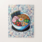Pixel Art Ramen Noodles Legpuzzel (Verticaal)