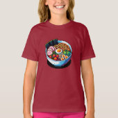 Pixel Art Ramen Noodles T-shirt (Voorkant)