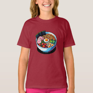 Pixel Art Ramen Noodles T-shirt