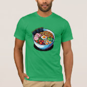 Pixel Art Ramen Noodles T-shirt (Voorkant)