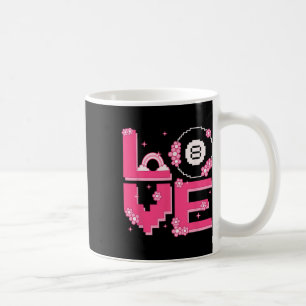 Pixel Art Retro 60s 70s Style Hippie Outfit Love B Koffiemok